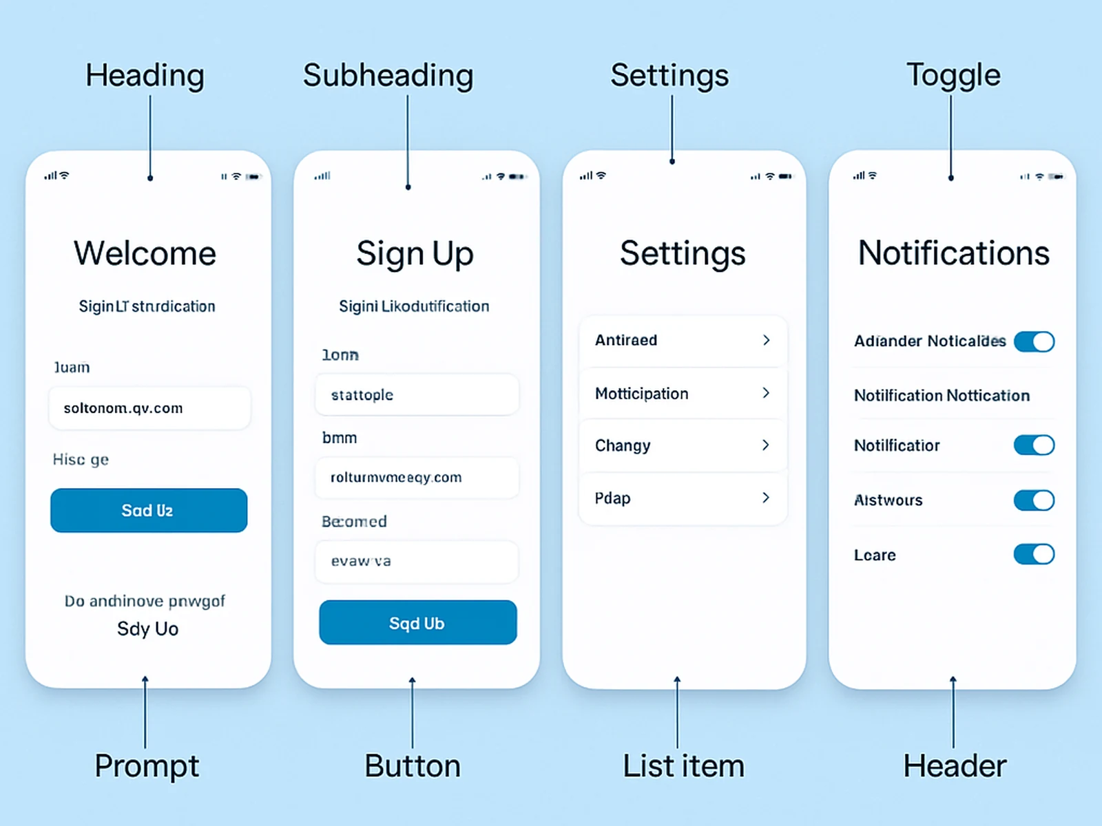 App & UI Microcopy
